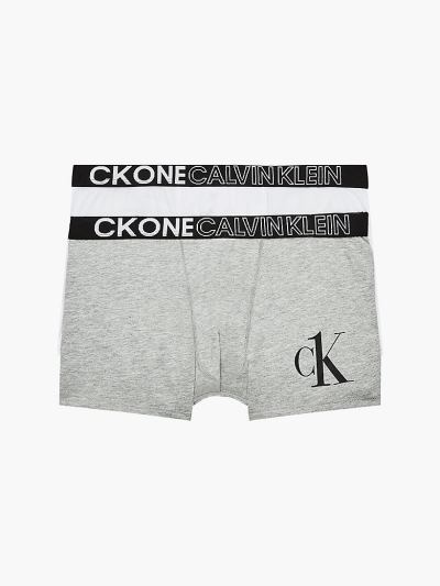 Calvin Klein Ruhák HU987770 | Calvin Klein CK One Organic Cotton Fiu Alsónadrág Fehér / Szürke